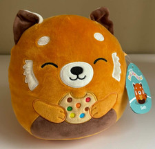 2023 Squishmallows Seth the Red Panda with Cookie 8 Inch Plush