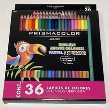 PRISMACOLOR Colored Pencils Set 36 Includes Pastels and Metallics