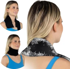 Neck Ice Pack Wrap Gel - Reusable Hot & Cold Cervical Ice Pack for Neck, Shoulde