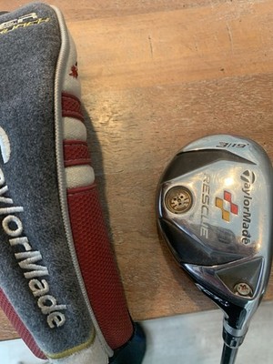 TaylorMade Rescue FCT 3 TP Hybrid 19* Voodoo SVS8 Stiff Graphite Shaft
