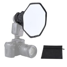 20cm/7.8" Octagonal Flash Diffuser Softbox for Speedlight