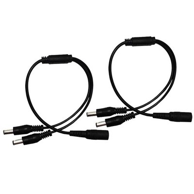 DC Stromverteiler 5,5 x 2,1 mm 1 zu 8 Netzteil Verteiler Splitter Kabel Adapter