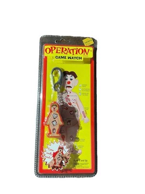 Operation Game Watch Keychain   Working Mini Game   Classic Hasbro Toy