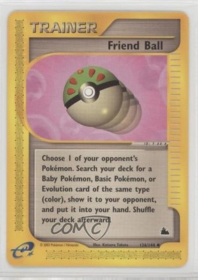 Friend Ball Pokemon e-Card Series Skyridge #126 2003
