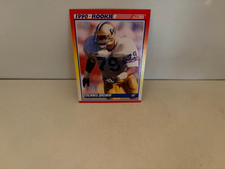 DENNIS BROWN 1990 Score Card #640 Rookie Rc Huskies SAB FRANCISCO 49ERS NM. rookie card picture