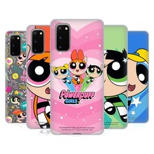 FUNDA GEL SUAVE GRÁFICA OFICIAL THE POWERPUFF GIRLS PARA TELÉFONOS SAMSUNG 1