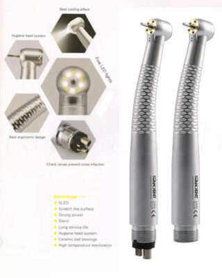 Fit TK-98L / NSK 5 LED E-Generator Dental Self Light High Speed Handpiece 2/4H