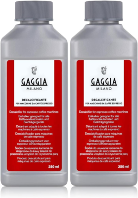 #ad Gaggia Decalcifier Descaler Solution 250ml 2 Bottles $20.99