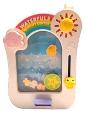 Tomy Waterfuls Activity Center Vintage 1986 Baby Crib Toy w/ box & instructions