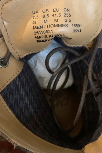 clarks mens hommes 16501