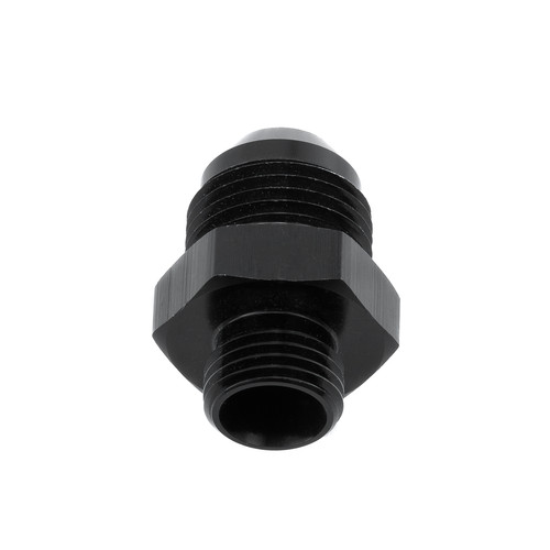-8 AN Flare to -6ORB O Ring Boss Adapter AN Fitting ORB Aluminum BLACK - Picture 3 of 7