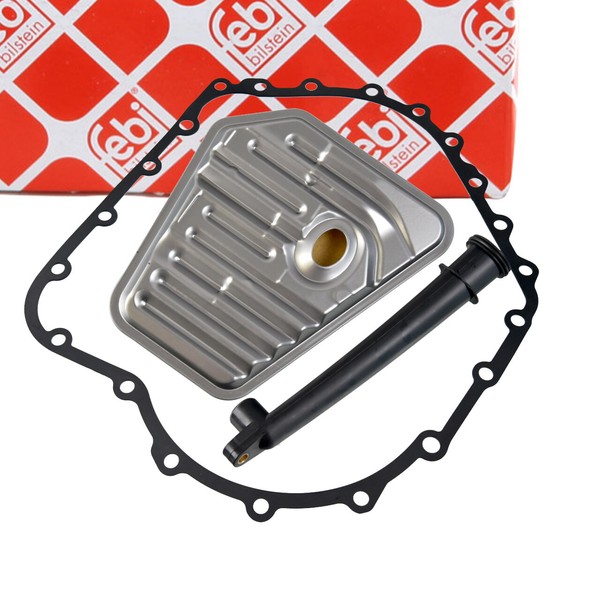 febi Getriebefilter + Dichtung Satz FüR Audi A4 B6 B7 A6 C5 C6 A8 4E 01J CVT-image