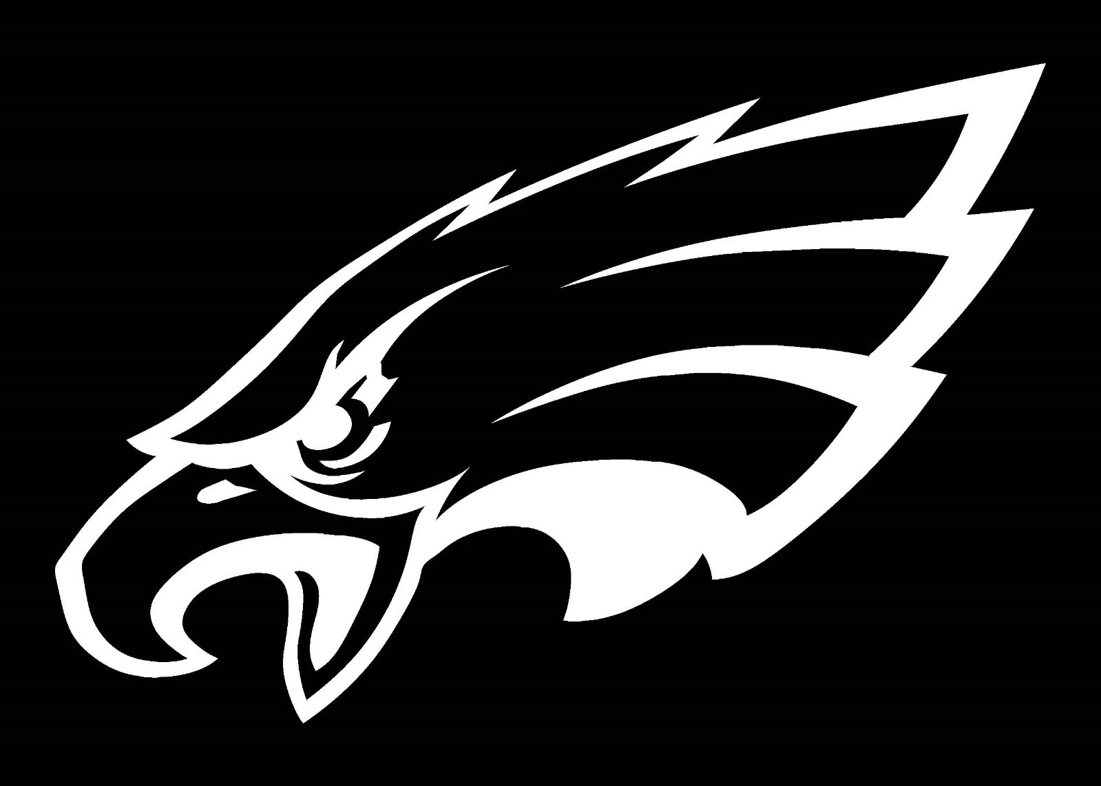 Philadelphia Eagles Logo Car Decal Vinyl Sticker White 3 Sizes Ebay