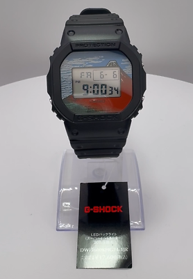 CASIO G-SHOCK DW-5600KHG24-1JR Hokusai Katsushika Red Fuji Limited