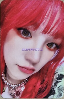 YUQI (G)I-DLE 1ST MINI ALBUM YUQ1 FREAK OFFICIAL EVENT PHOTOCARD