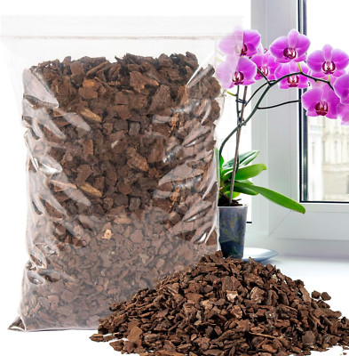 Orchid Bark Planting Soil - 6-9MM Orchid Potting Mix Horticultural Cypress Mulch