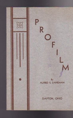 Achievement is Dominately Expressed in Profilm 1930s Dayton Ohio Booklet