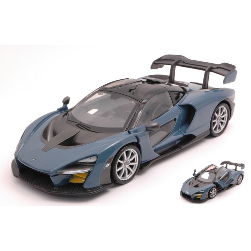 MC LAREN SENNA 2018 VISION VICTORY TEAL BLUE 1:24 MotorMax Auto Stradali - Foto 1 di 3