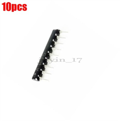 10Pcs Network Film Array SIP9 Thick 10K Ohm Resistor Ic New ch