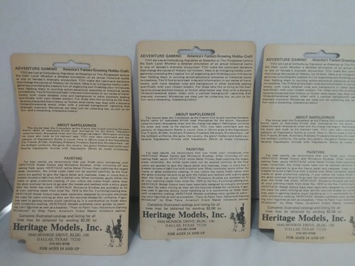 Heritage Miniatures Models Hinchliffe Napoleonics Lots Of 5 25mm - Picture 5 of 10