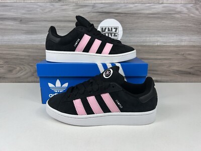 adidas gazelle silver green womens adidas Women's Originals Campus 00s "Core Black True Pink" Shoes
