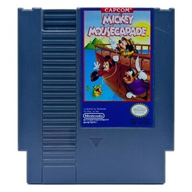 Mickey Mousecapade Nintendo NES Authentic Tested Game Cartridge w/ Manual & Case