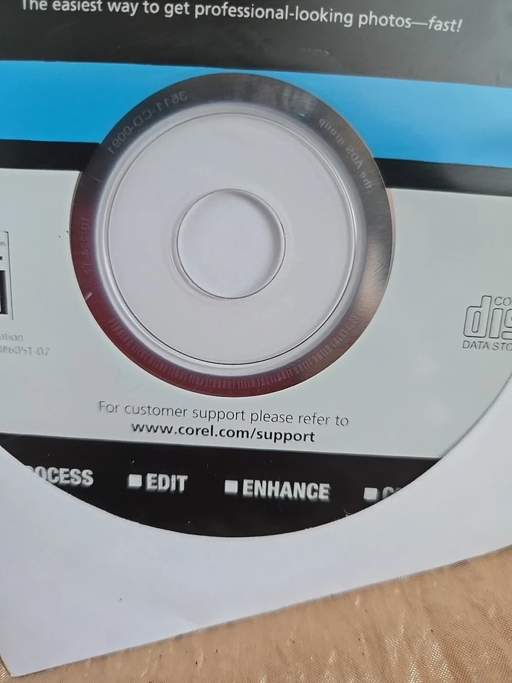 Corel Paint Shop Pro Photo X2 - Windows W/ Serial Number Disc Only UNOPENED NEW - Image 3 of 4