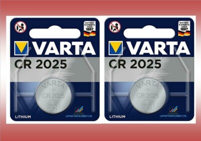 2 X Mercedes Car Key Fob Battery Genuine VARTA CR2025 Lithium Battery ...