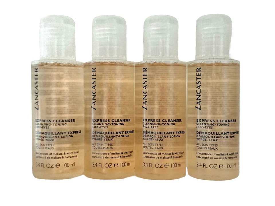 Lancaster Express Cleanser 400 ml Cleansing Toning 4x 100 ml