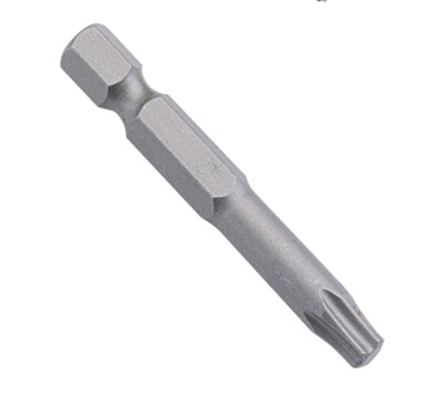 Genius Tools 1/4'' Hex Shank, T-8 Star Power Screwdriver Bit, 50mmL - 285008