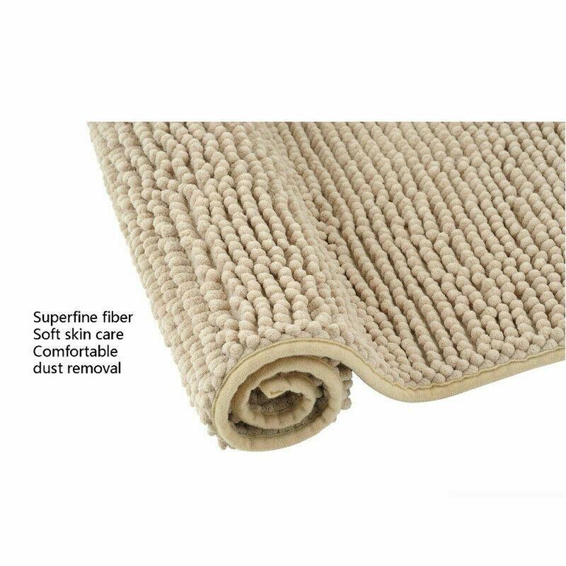 Nonslip Soft Bath Pedestal Mat And Toilet Carpet Bathroom Floor