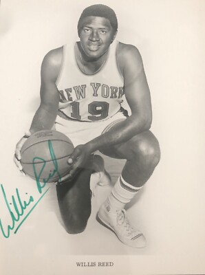 Willis Reed—NY Knicks—Signed Glossy Photo | eBay