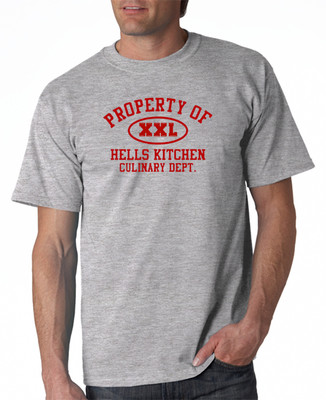 Property of Hells Kitchen T-shirt TV 3 Colors S-3XL