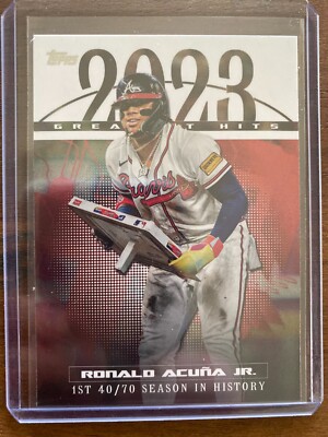 ロナルド・アクーニャ・ジュニア /50 40 70インサート Topps MLB