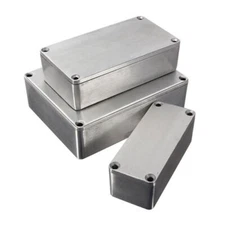 Enclosure Instrument Aluminium diecast electronics project box