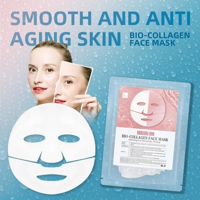 Face Mask Bio-Collagen Real Deep Mask, Hydrating Overnight Hydrogel Mask 1