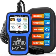 NEXAS Automotive Car Diagnostic OBD2 Scanner Engine Reader & Battery Test Tool