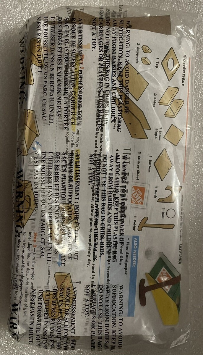 NEW Home Depot Putting Green Golf Kids Workshop Kit w/ Pin June