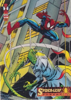 1994 Marvel Cards No. 8 Spider-Leap