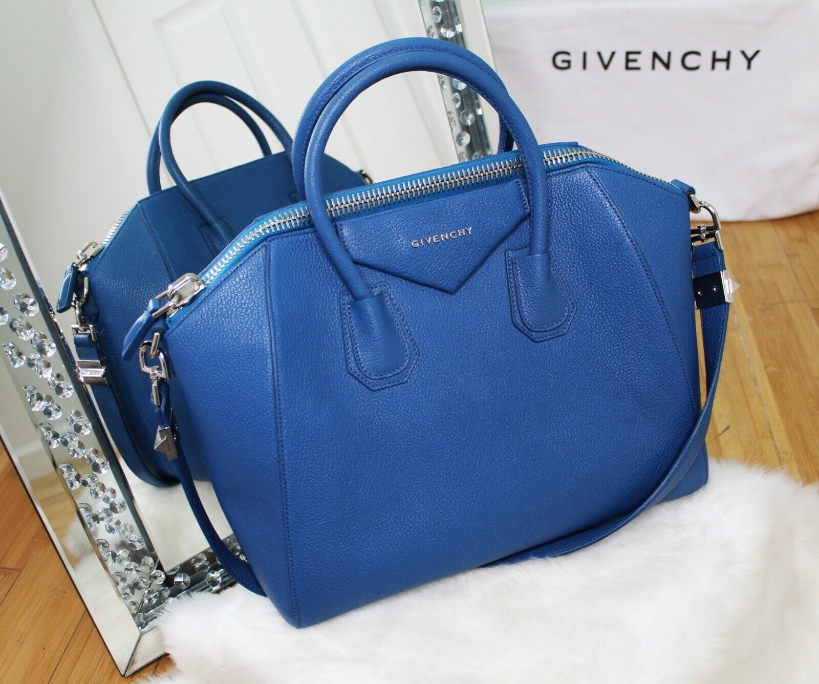 GIVENCHY BLUE BAG - image 6