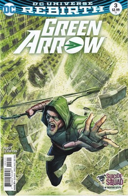 GREEN ARROW #3 2016 unread Juan Ferreyra Main Cover DC Comics 1ST PRINT Rebirth