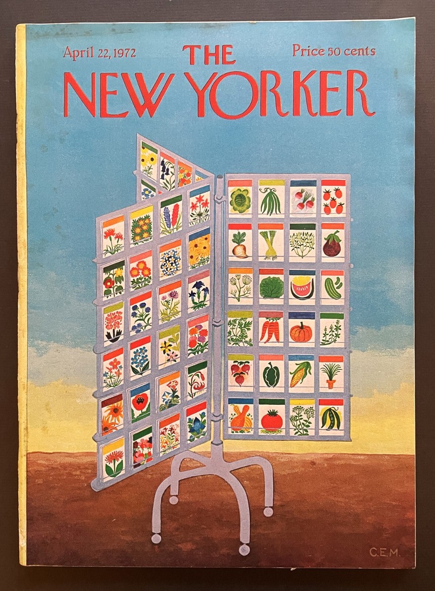 16 VTG New Yorker Magazine January to April 1972 Complete Issues