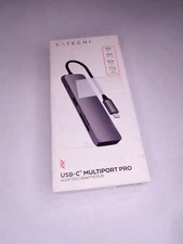 Satechi Slim Aluminum Type-C Multi-Port Adapter, ST-UCMPAM (S4)