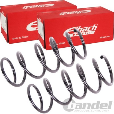 2x EIBACH SERIEN FAHRWERKSFEDER HINTEN für OPEL CORSA D STANDARD FAHRWERK