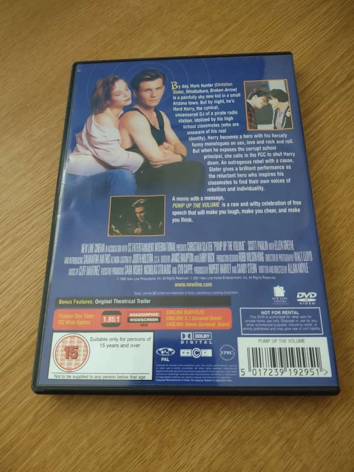 Pump Up The Volume (DVD) (Region 2) - Image 2 of 4