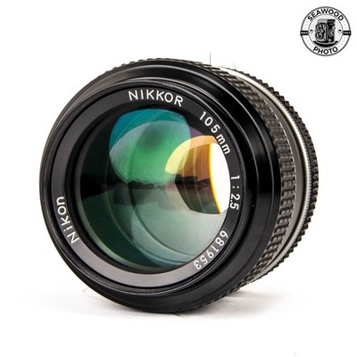 Nikon/NIKKOR2本】⑪/NIKKOR 105mm 1:2.5/ZOOM NIKKOR 80-200mm1：4.5