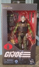 GI Joe Classified Series   176  Cobra Grim Viper Action Figure Hasbro New