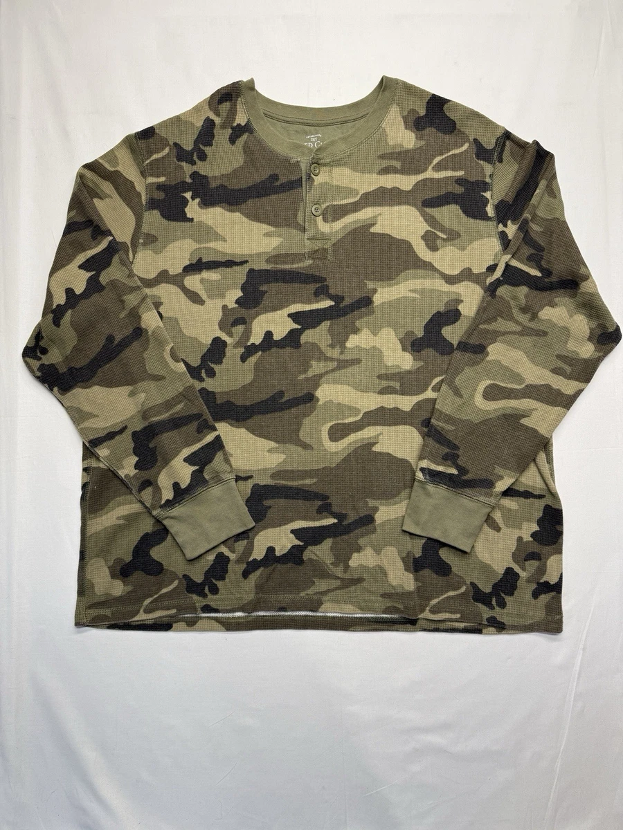 Faded Glory Camouflage Casual Button-Down Shirts for Men for sale