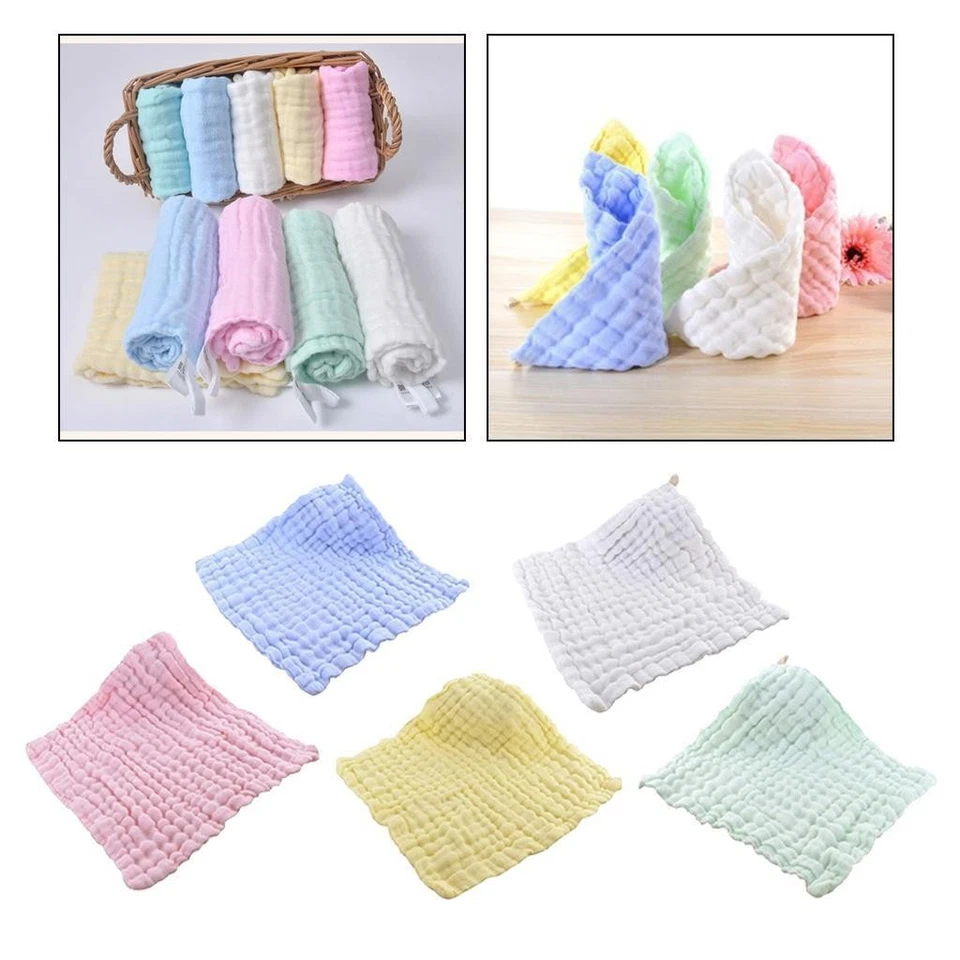Baby Bib Towel Baby Handkerchief Baby Towel - 30 X 30cm - Bild 1 von 1