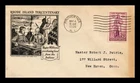 DR JIM STAMPS US COVER RHODE ISLAND TERCENTENARY FIRST DAY ISSUE SCOTT 777